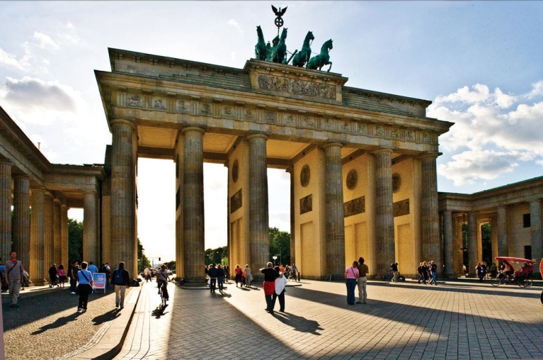 Brandenburg Gate in Berlin, Germany