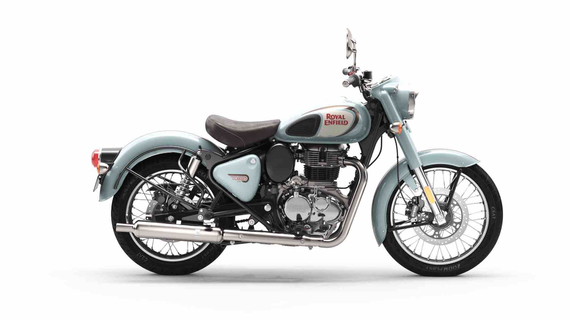 Halycon Blue Royal Enfield Classic 350
