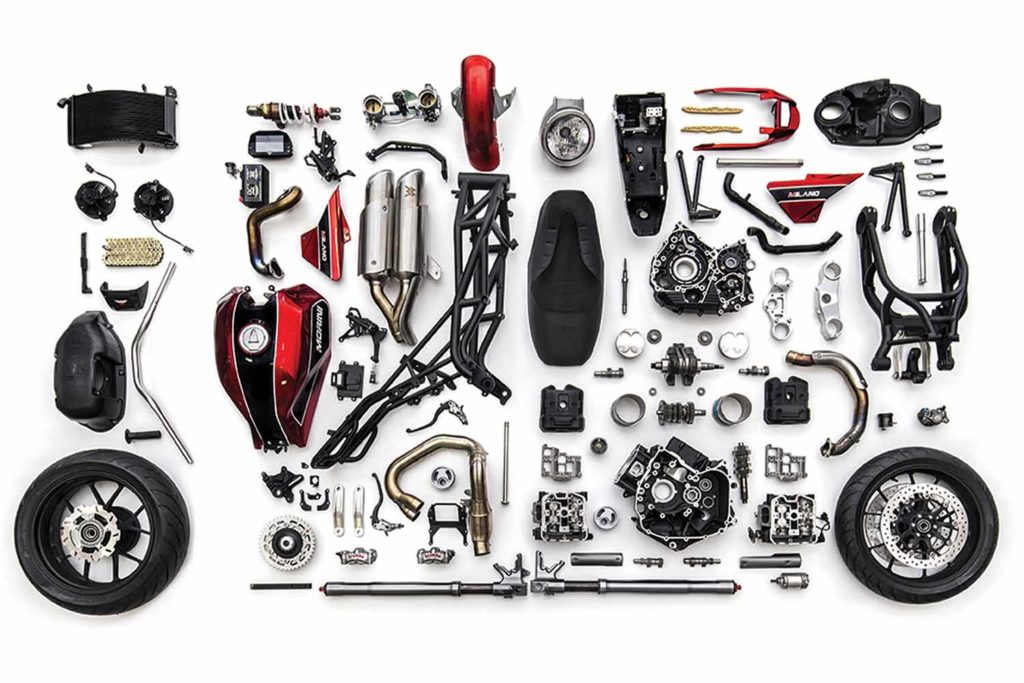 Pièces Moto Morini Milano 1200