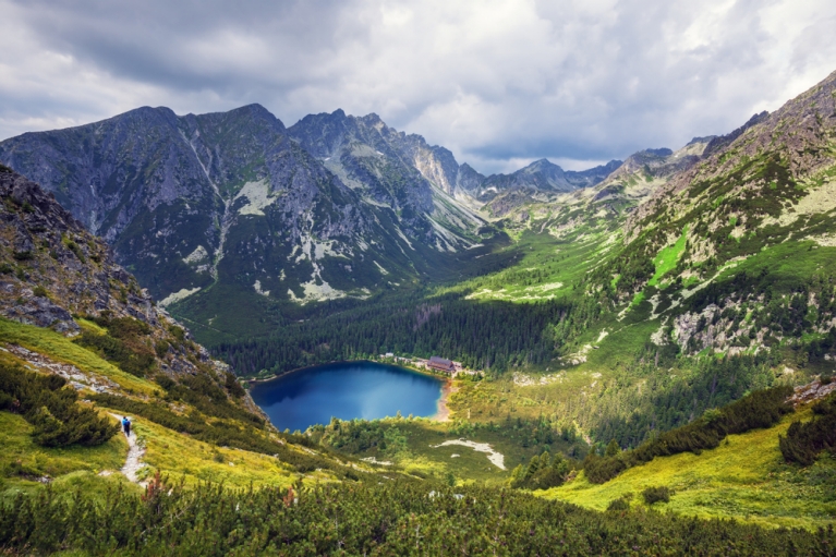 Nature outside Poprad, Slovakia